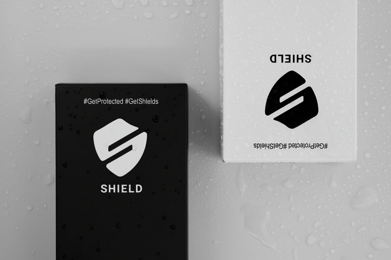 SHIELD CONDOMS - DOUBLE BOX (12 PACK ×2)